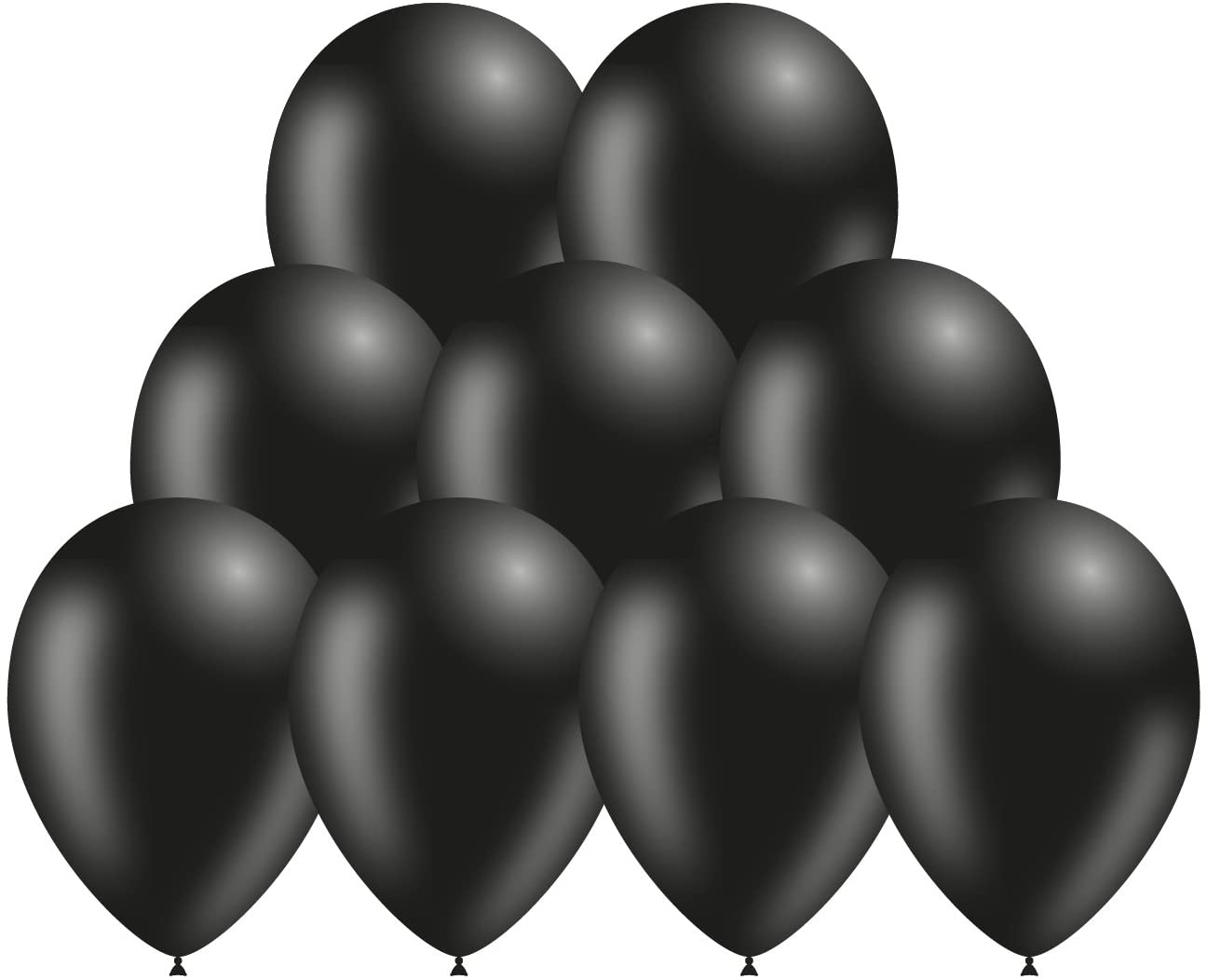 Ballon noir déco 30 cm - Festicadeau